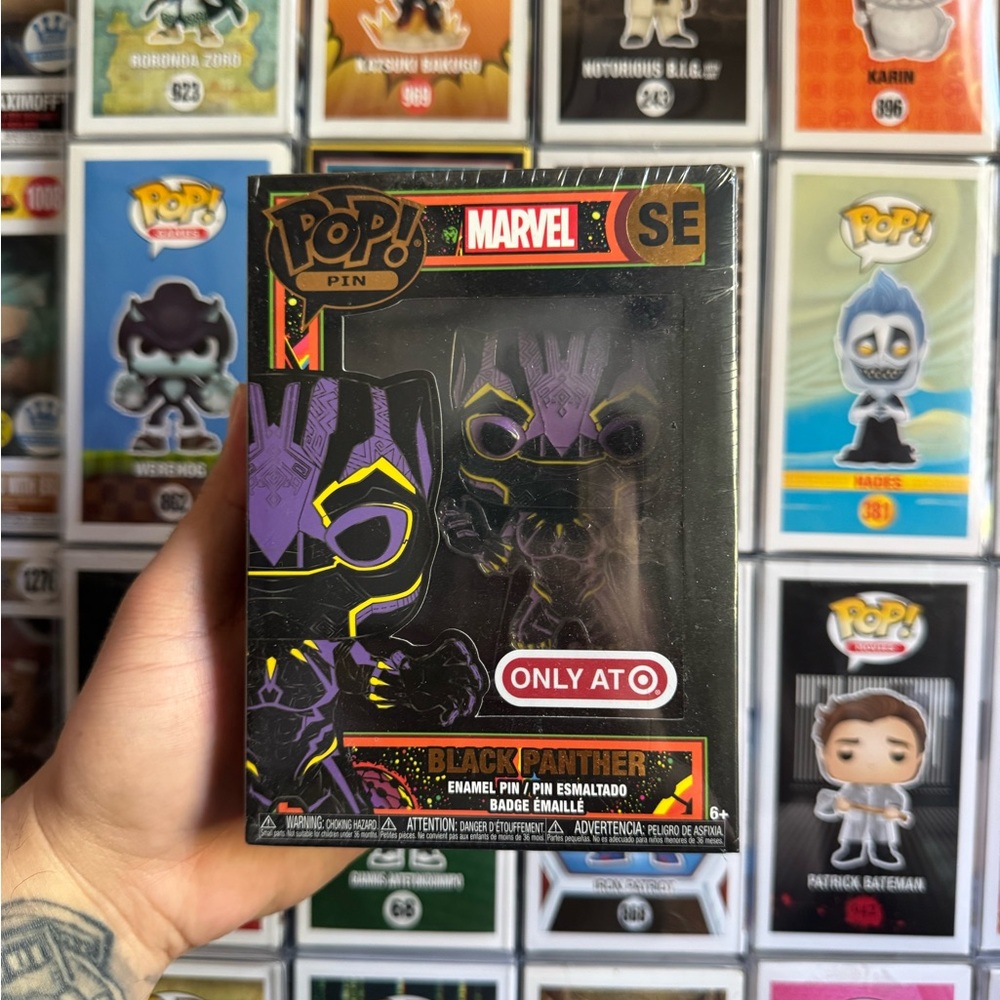 Marvel Black Panther Pop! Pin